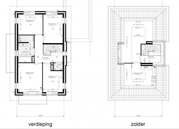 Zolder indelen 3d